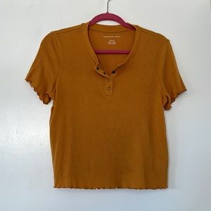 American Eagle Ribbed Top